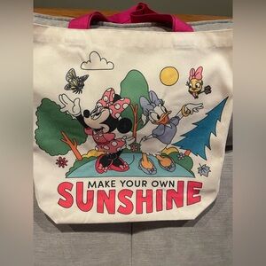 Disney Junior Minnie and Daisy Duck canvas tote. Make your own Sunshine .